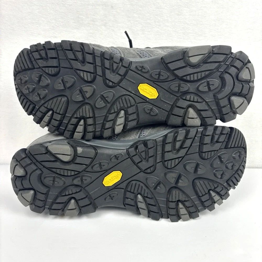 Merrell Moab 3 Waterproof Hiking Shoes Men’s 11 WIDE Gray Vibram J035855W EUC